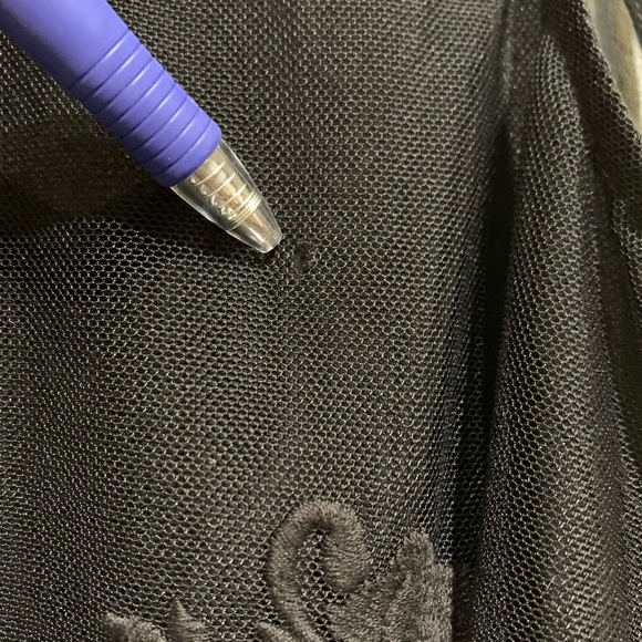 i Jeans by Buffalo Button Long Lace Tunic Vest - Picture 6 of 8